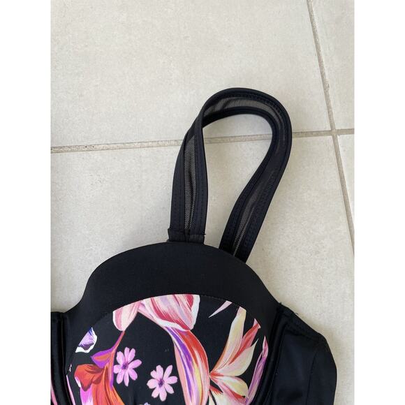 Swimsuits For All One Piece Floral Print Swimwear - Picture 2 of 9